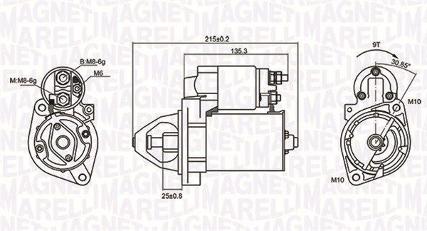 MAGNETI MARELLI 063721075010 - Starter