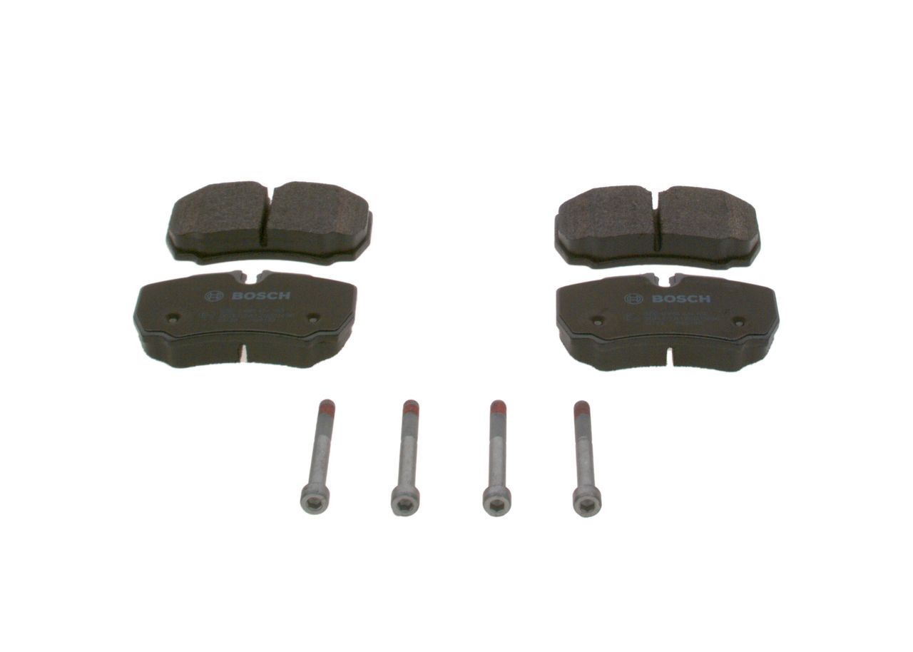 BOSCH 0 986 424 750 - Bremsbelagsatz, Scheibenbremse