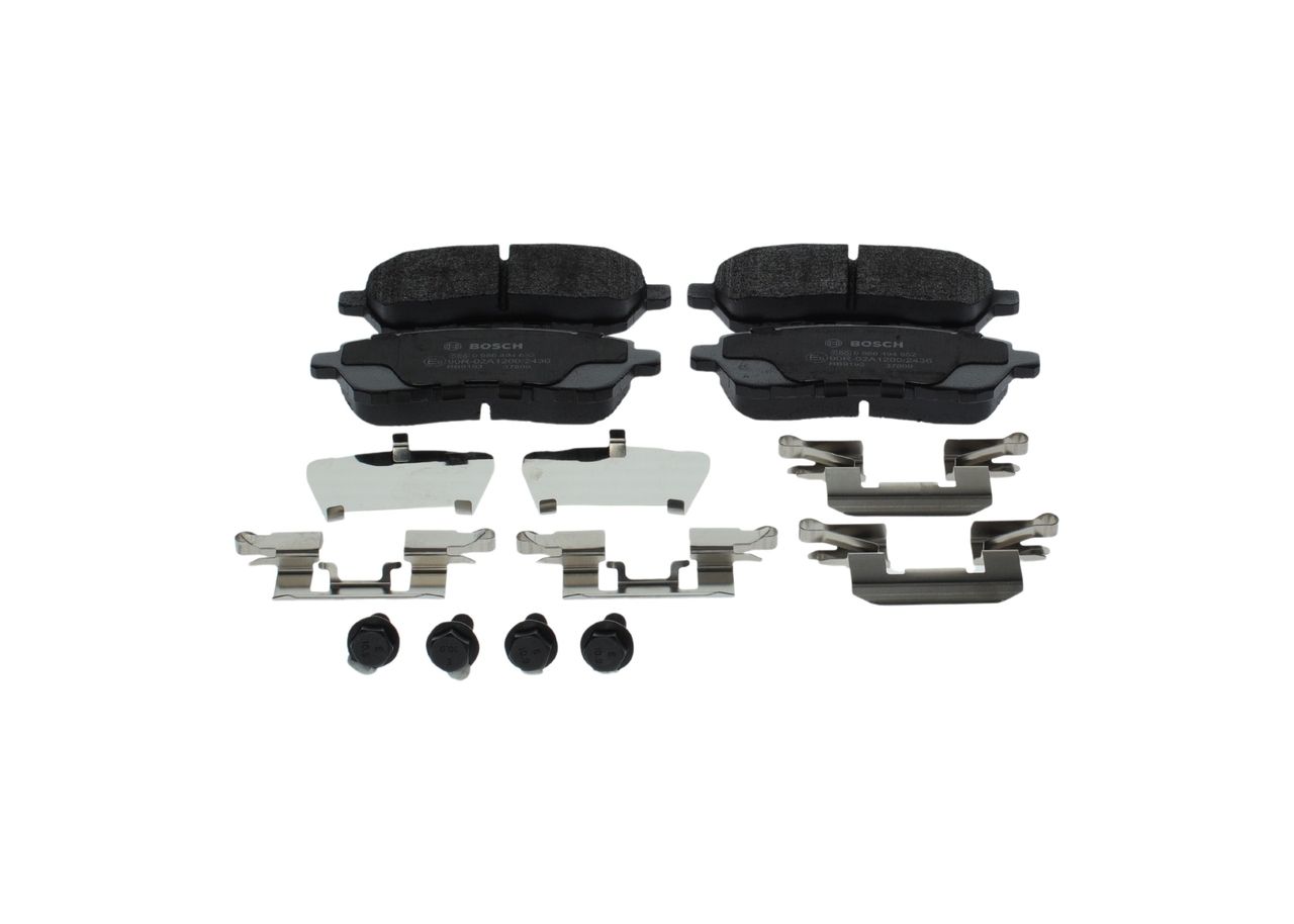 BOSCH 0 986 494 652 - Bremsbelagsatz, Scheibenbremse