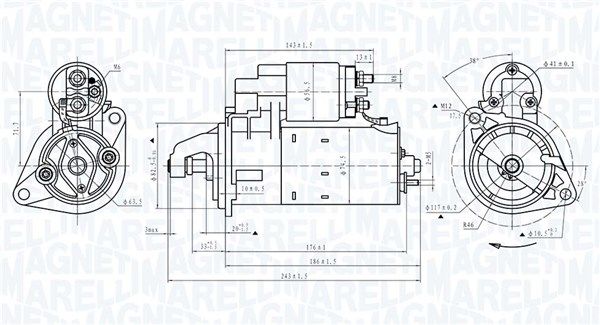 MAGNETI MARELLI 063720372010 - Starter