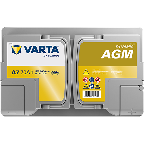VARTA 570901076K262 - Starterbatterie