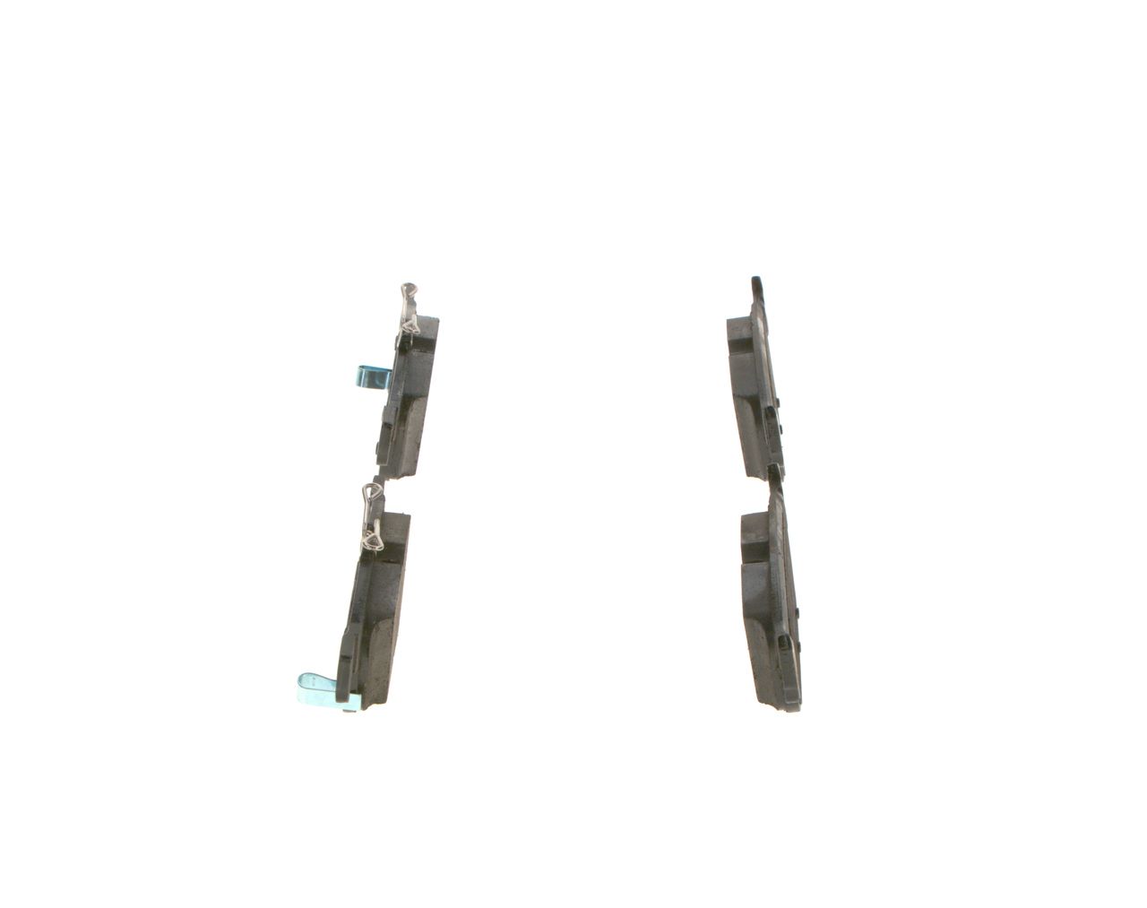 BOSCH 0 986 424 807 - Bremsbelagsatz, Scheibenbremse