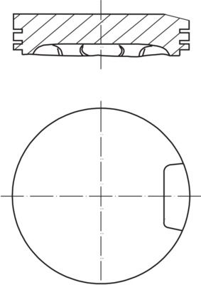 MAHLE 033 13 00 - Kolben
