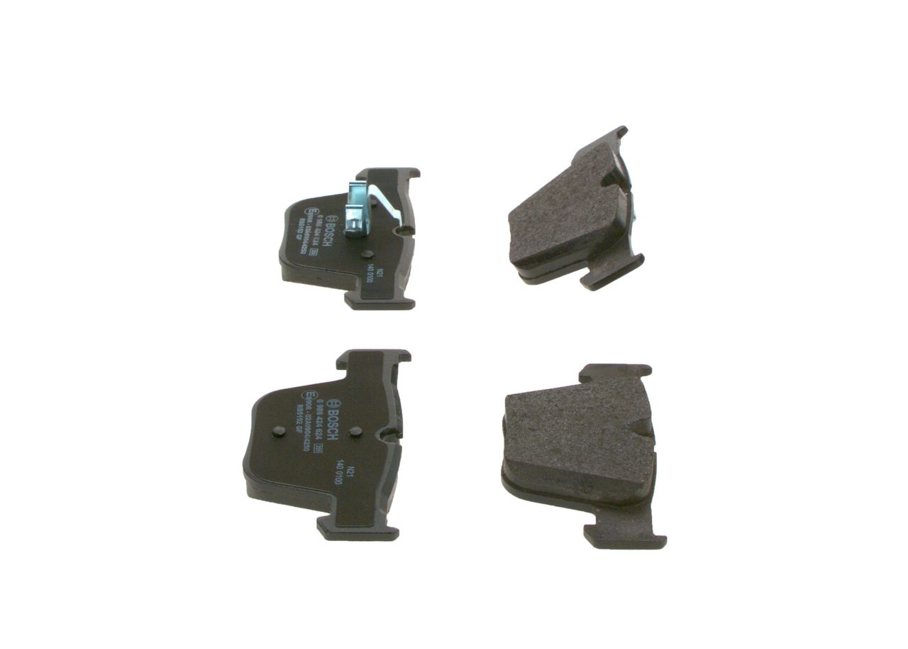 BOSCH 0 986 424 624 - Bremsbelagsatz, Scheibenbremse