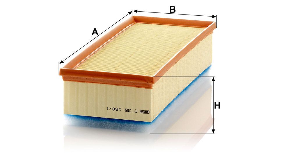 MANN-FILTER C 35 160/1 - Luftfilter
