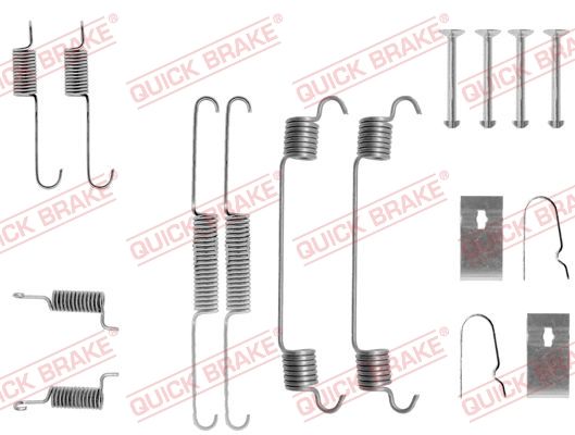 QUICK BRAKE 105-0675 - Zubehörsatz, Bremsbacken