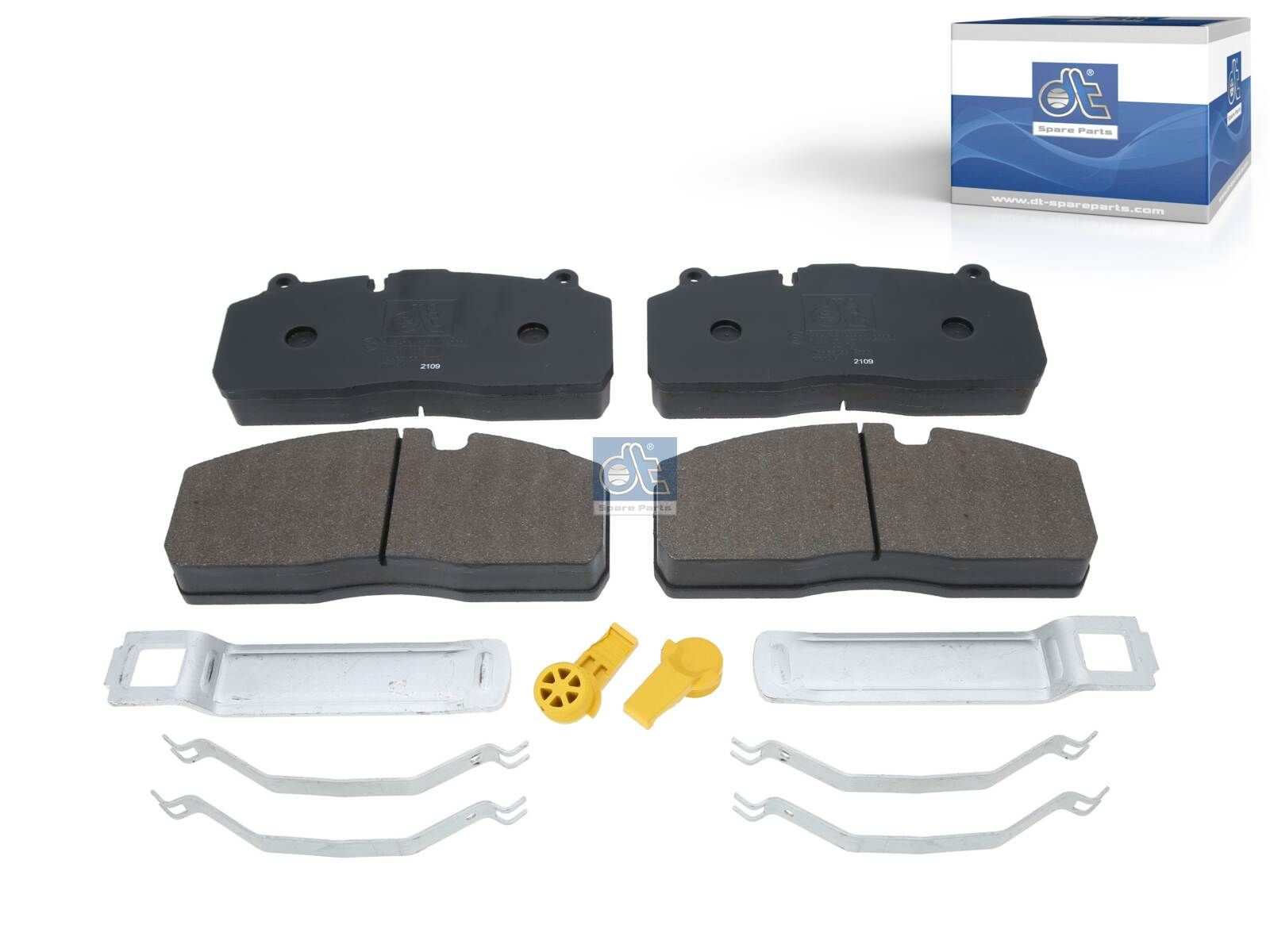 DT Spare Parts 10.34128 - Bremsbelagsatz, Scheibenbremse