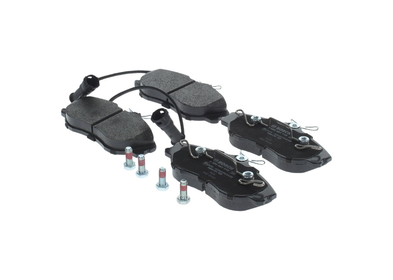 BOSCH 0 986 461 115 - Bremsbelagsatz, Scheibenbremse