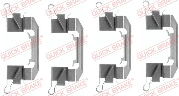 QUICK BRAKE 109-1626 - Zubehörsatz, Scheibenbremsbelag