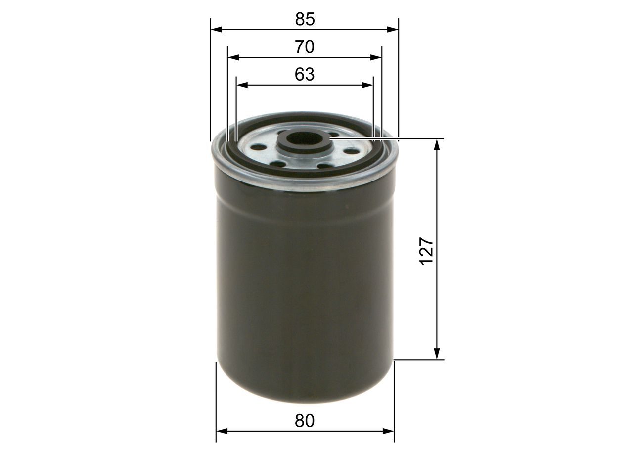 BOSCH 1 457 434 154 - Kraftstofffilter
