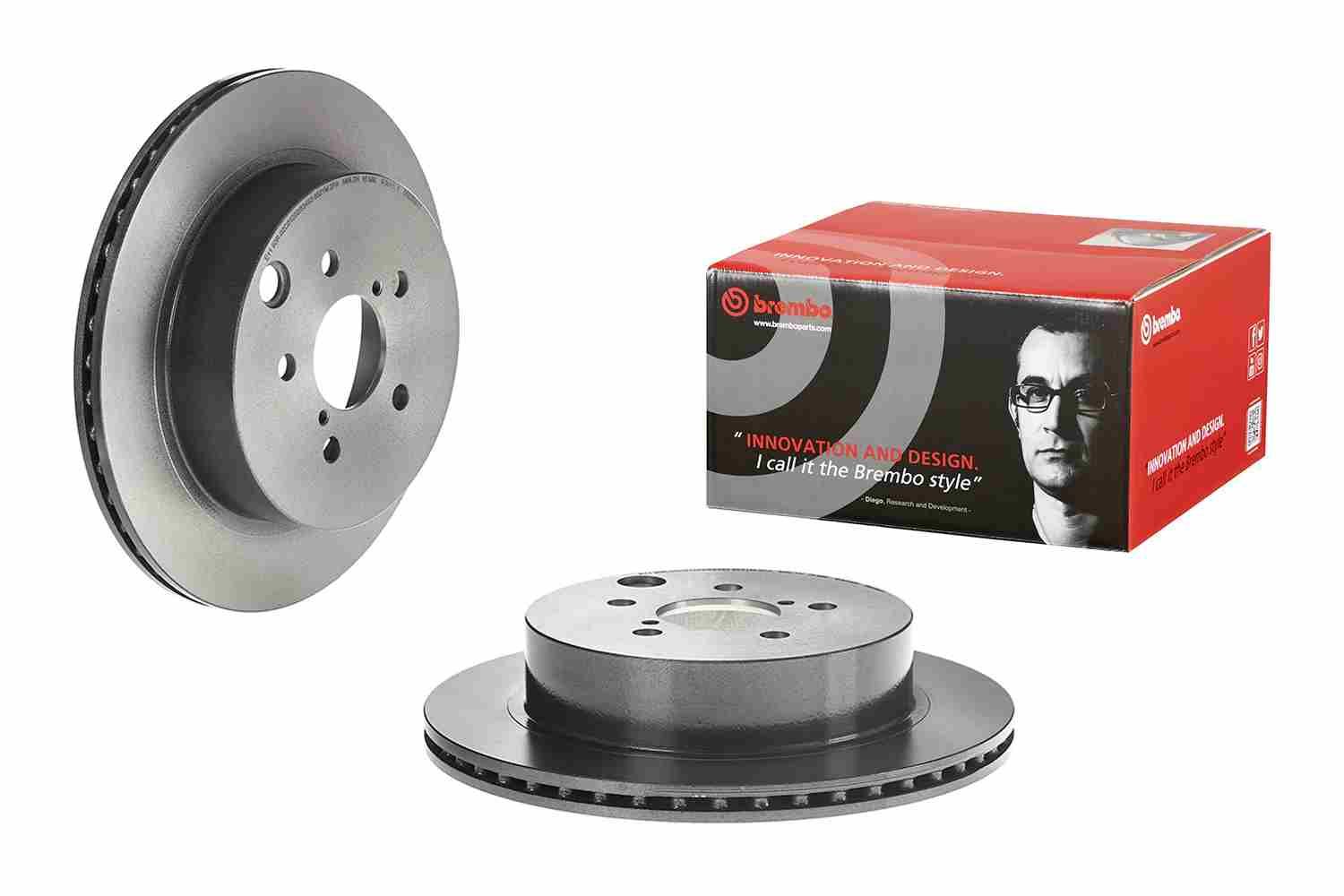 BREMBO 09.E098.11 - Bremsscheibe