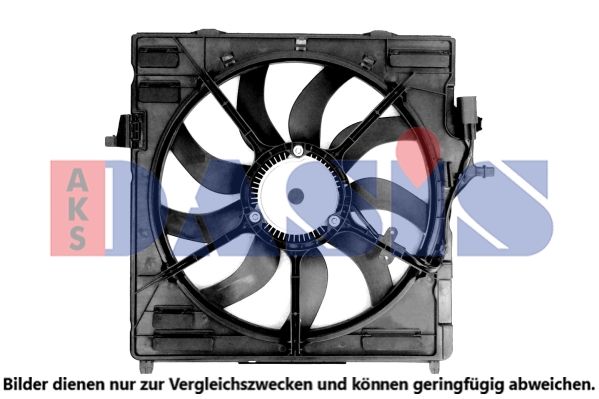AKS DASIS 058099N - Lüfter, Motorkühlung