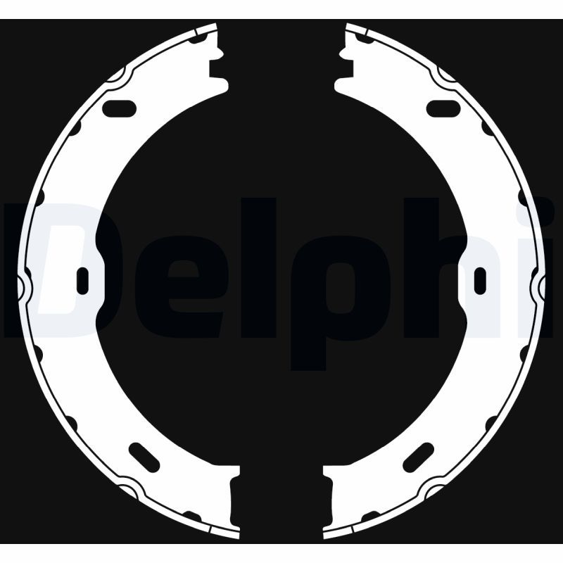 DELPHI LS2018 - Bremsbackensatz