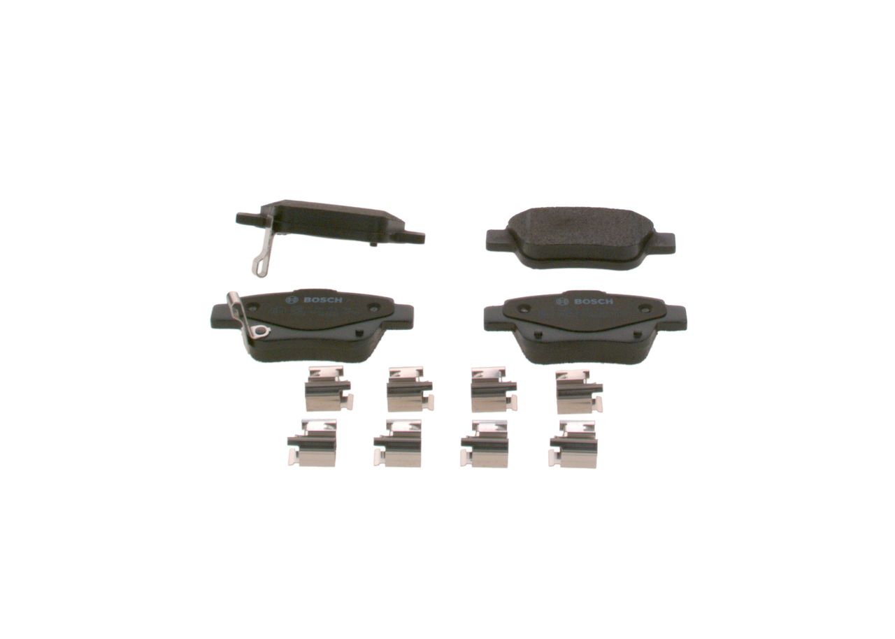 BOSCH 0 986 424 798 - Bremsbelagsatz, Scheibenbremse