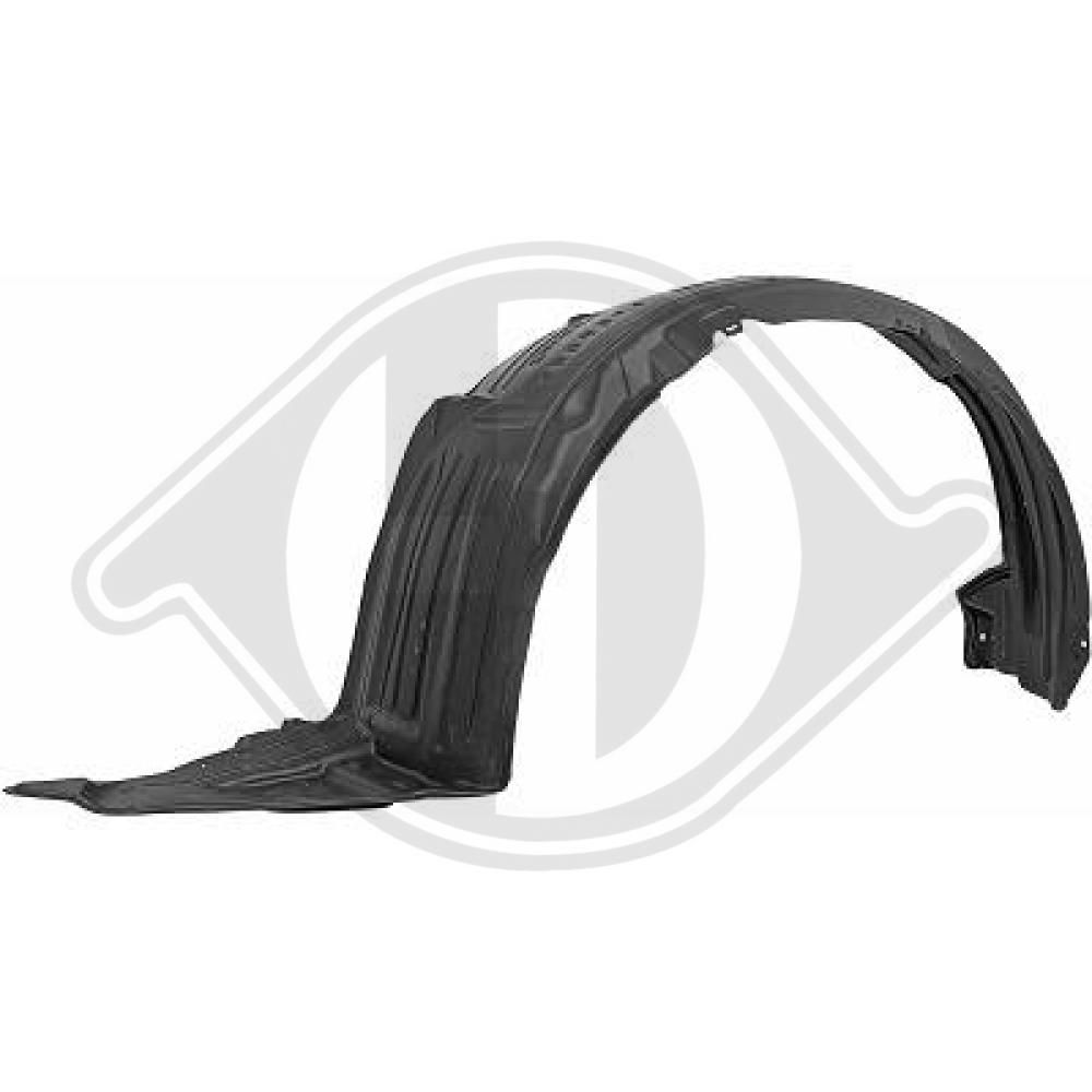 DIEDERICHS 6625009 - Verkleidung, Radhaus