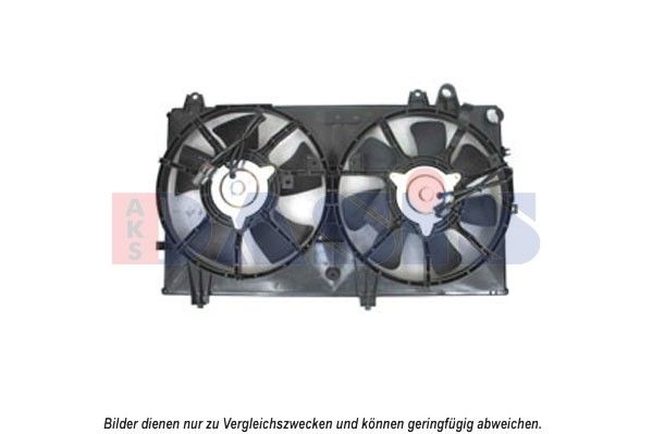 AKS DASIS 118043N - Lüfter, Motorkühlung
