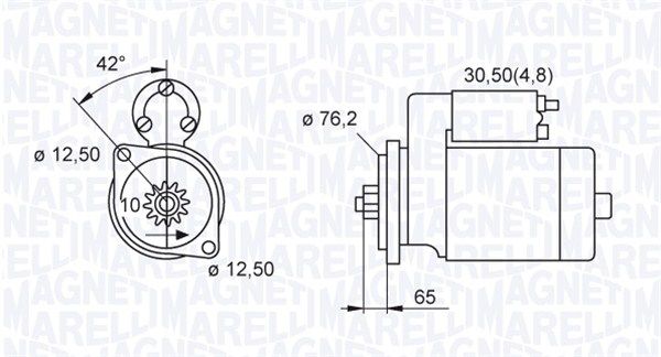 MAGNETI MARELLI 063521230140 - Starter