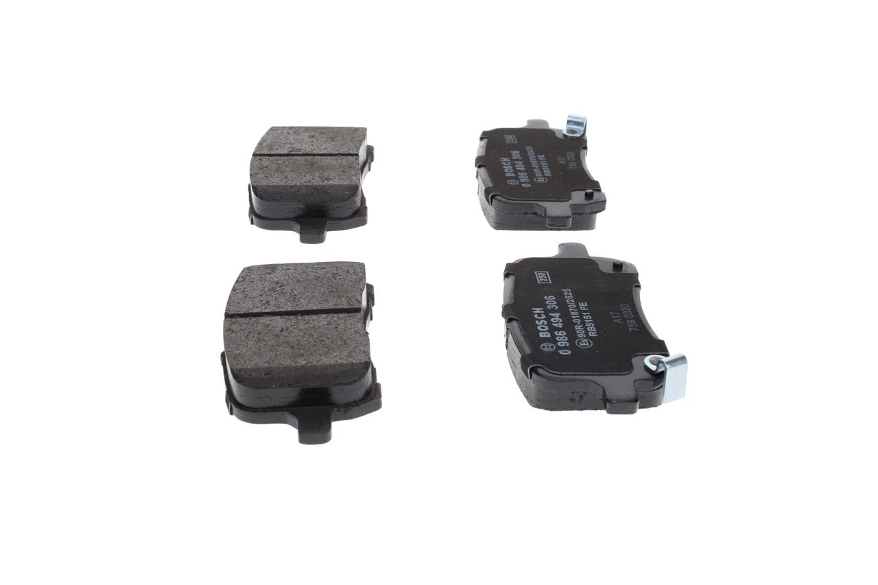 BOSCH 0 986 494 306 - Bremsbelagsatz, Scheibenbremse