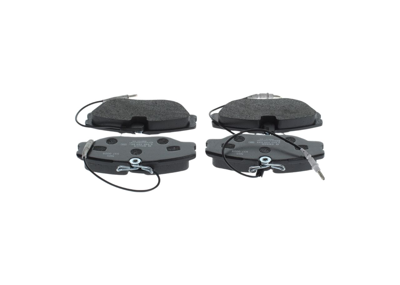 BOSCH 0 986 424 033 - Bremsbelagsatz, Scheibenbremse
