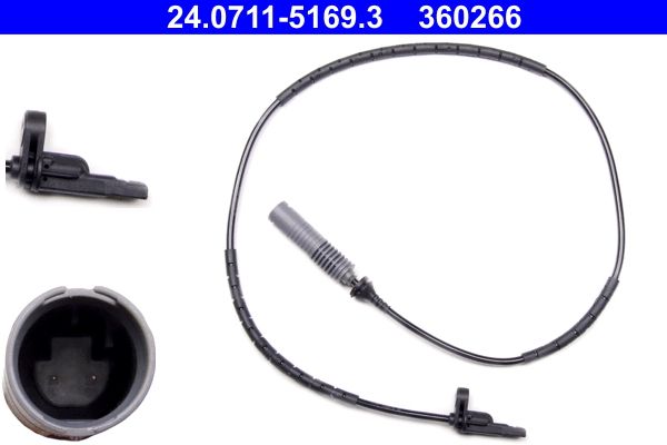 ATE 24.0711-5169.3 - Sensor, Raddrehzahl