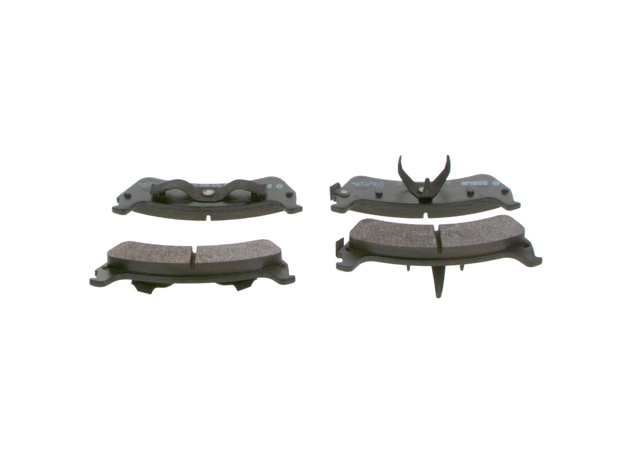 BOSCH 0 986 424 655 - Bremsbelagsatz, Scheibenbremse