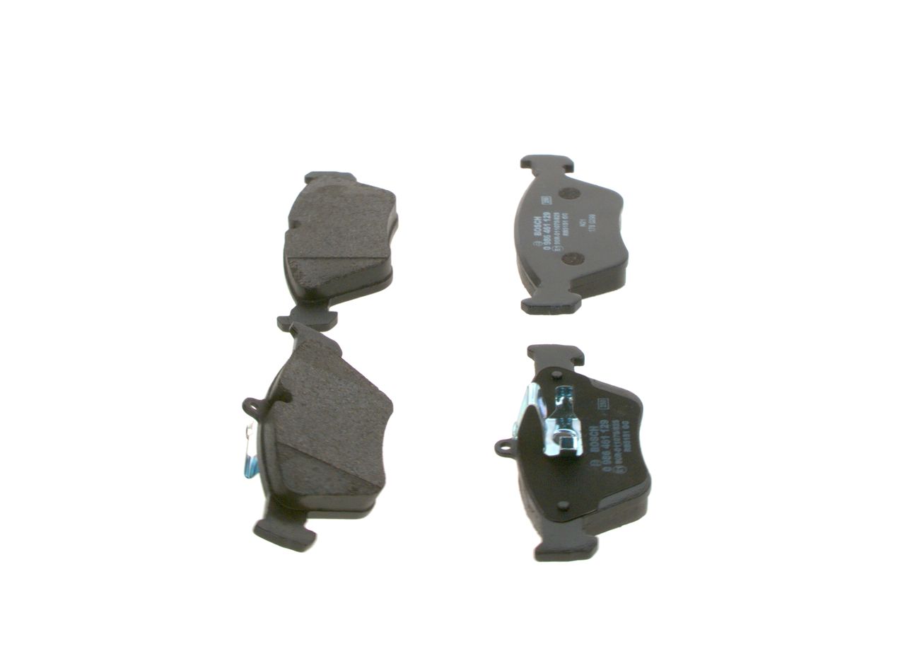 BOSCH 0 986 461 129 - Bremsbelagsatz, Scheibenbremse