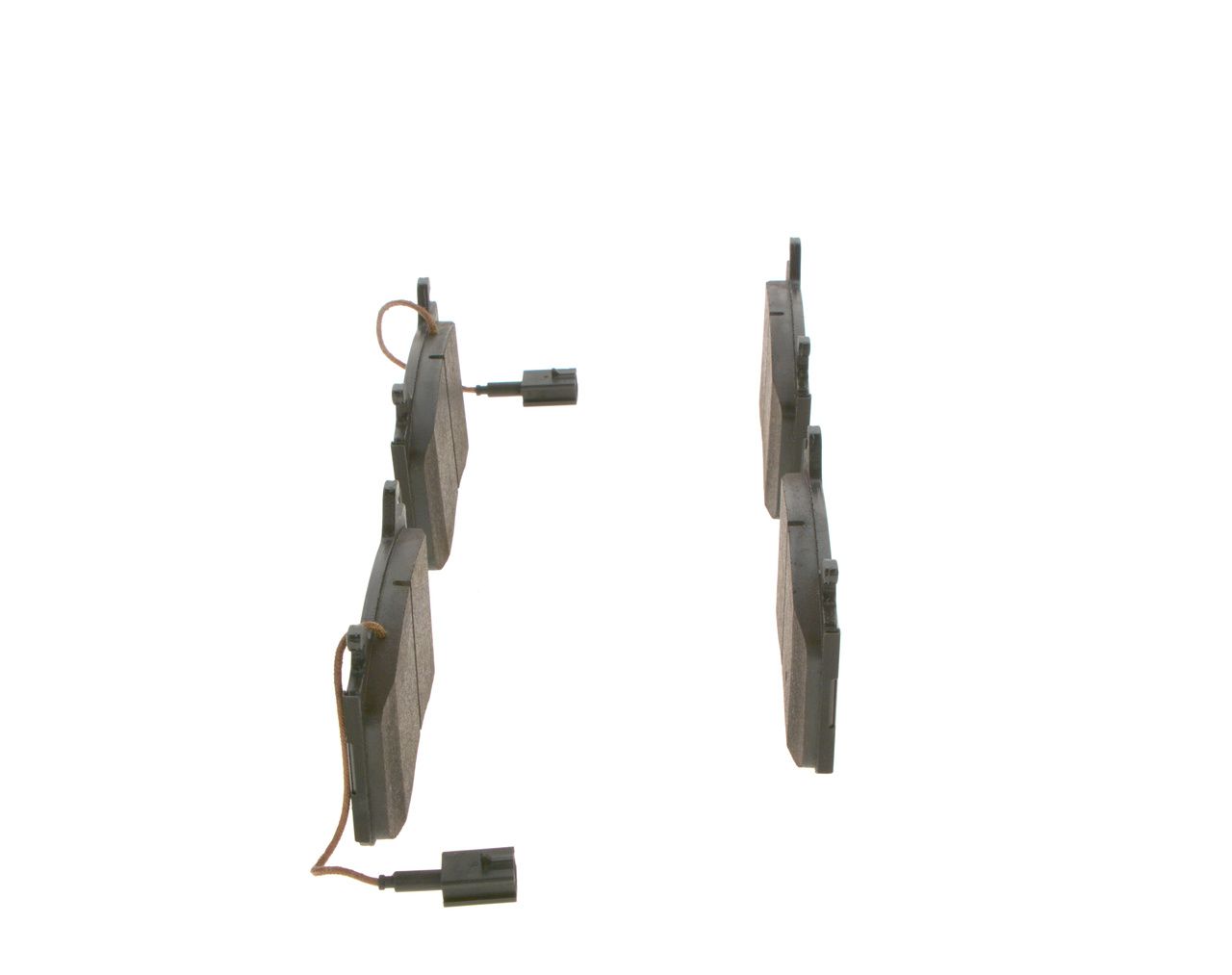BOSCH 0 986 424 390 - Bremsbelagsatz, Scheibenbremse