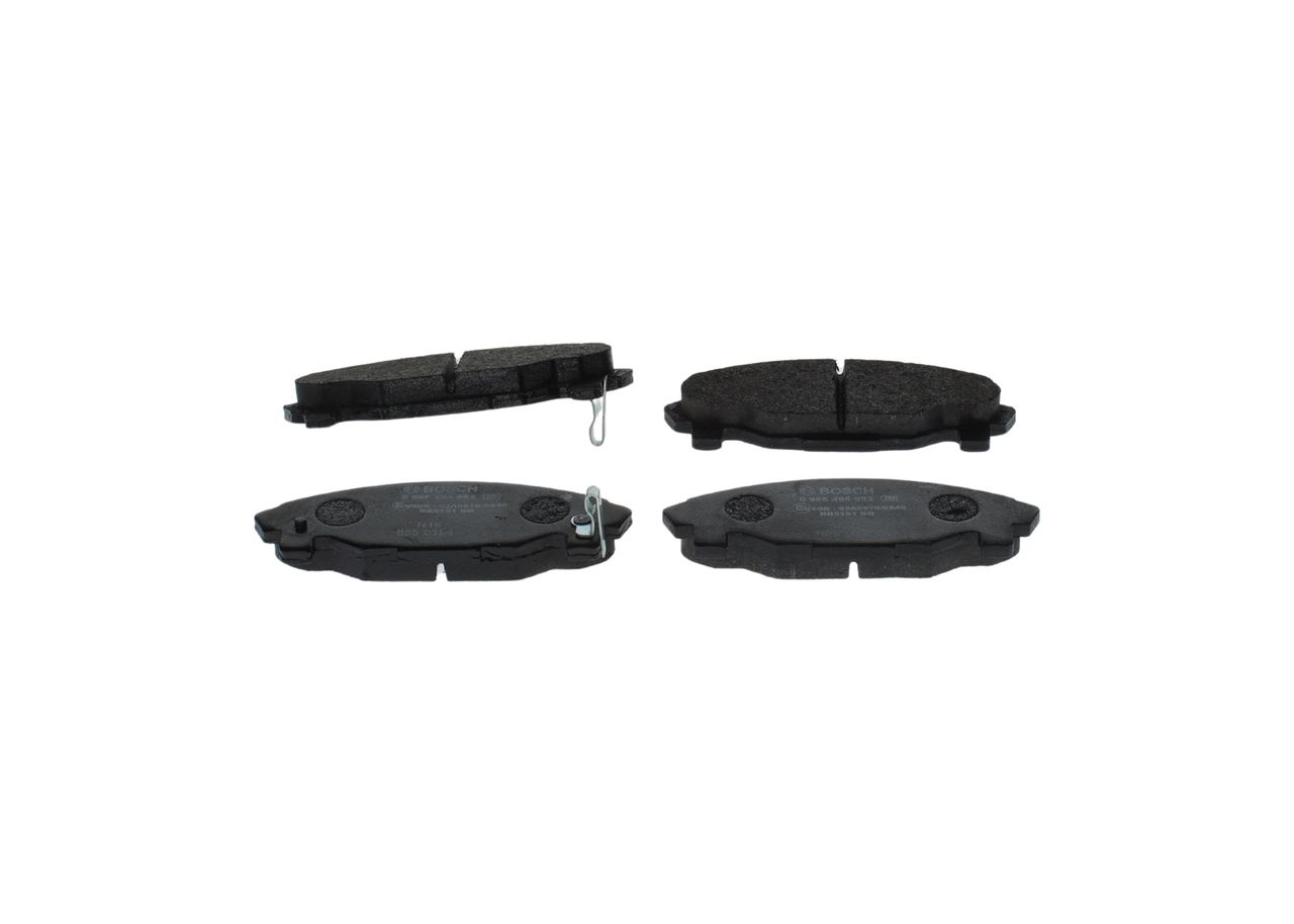 BOSCH 0 986 494 853 - Bremsbelagsatz, Scheibenbremse