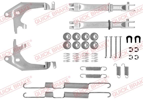 QUICK BRAKE 105-0730S - Zubehörsatz, Bremsbacken