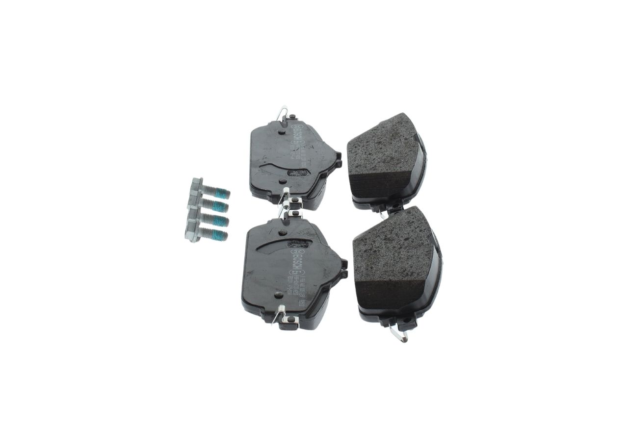 BOSCH 0 986 460 128 - Bremsbelagsatz, Scheibenbremse