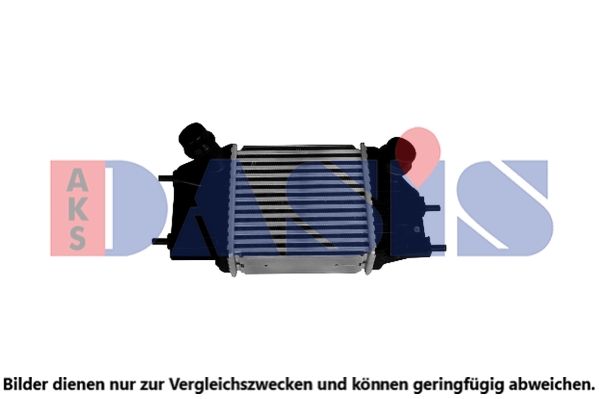 AKS DASIS 077021N - Ladeluftkühler