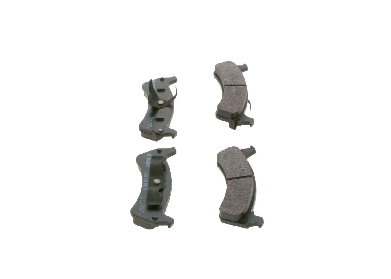 BOSCH 0 986 424 655 - Bremsbelagsatz, Scheibenbremse