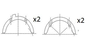 FAI AutoParts BT3015-STD - Distanzscheibe, Kurbelwelle