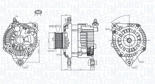 MAGNETI MARELLI 063731946010 - Generator