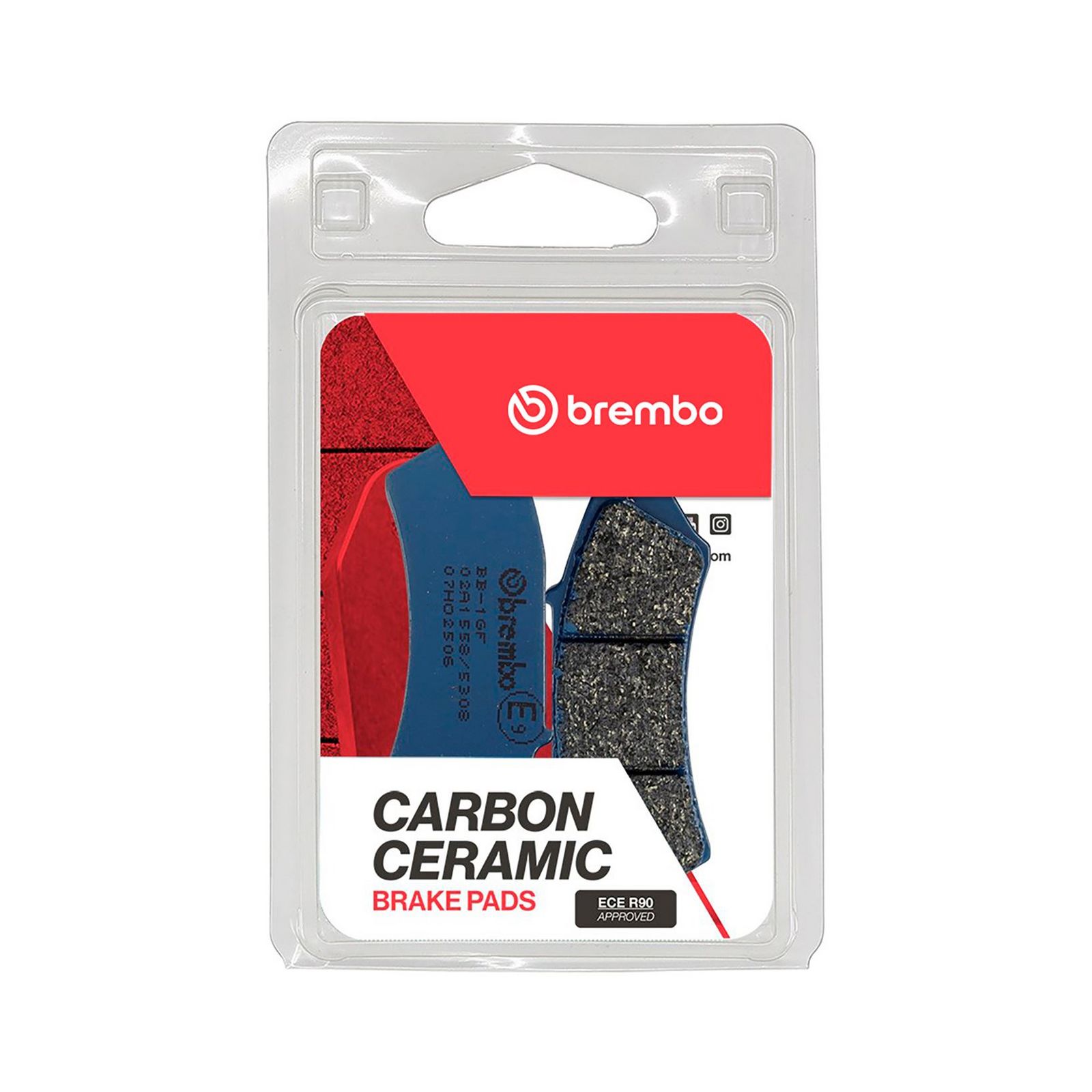 BREMBO 07HO2506 - Bremsbelagsatz, Scheibenbremse