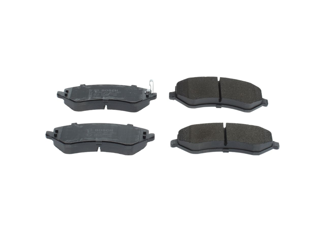 BOSCH 0 986 494 357 - Bremsbelagsatz, Scheibenbremse