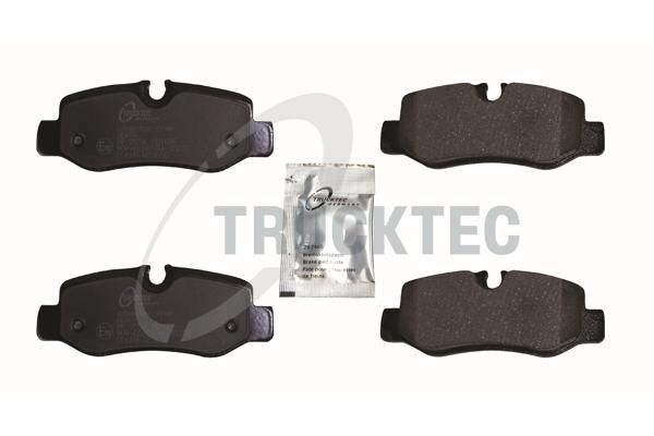 TRUCKTEC AUTOMOTIVE 02.35.517 - Bremsbelagsatz, Scheibenbremse