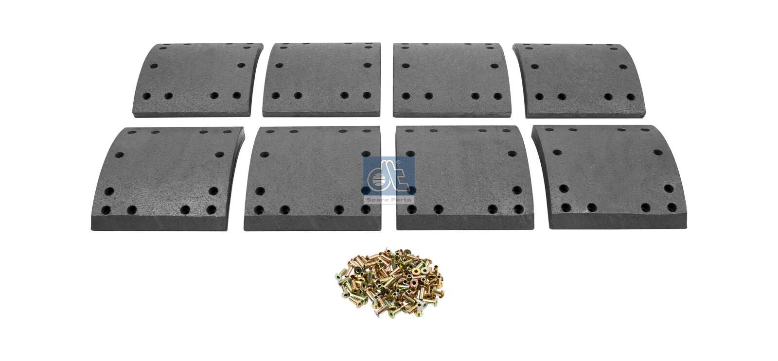 DT Spare Parts 10.23002 - Bremsbelagsatz, Trommelbremse