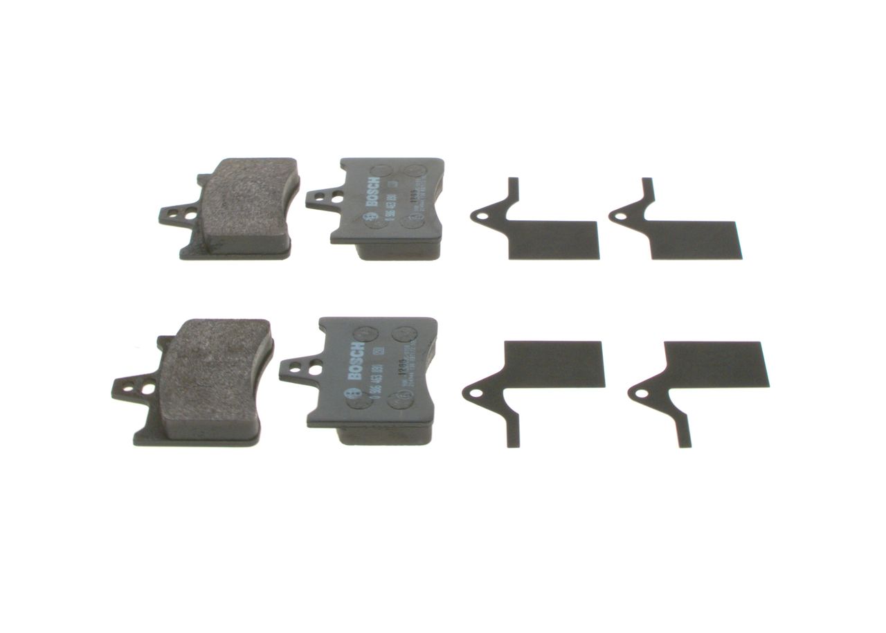 BOSCH 0 986 463 890 - Bremsbelagsatz, Scheibenbremse