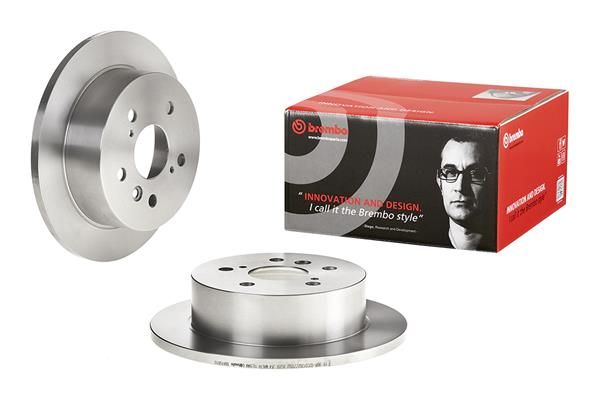 BREMBO 08.A108.10 - Bremsscheibe