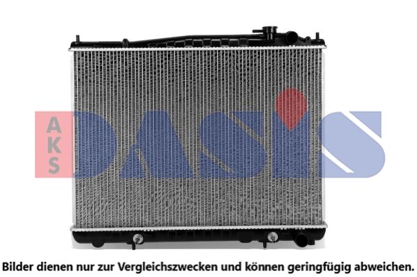 AKS DASIS 070091N - Kühler, Motorkühlung
