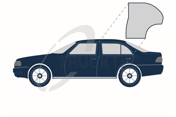 TRUCKTEC AUTOMOTIVE 02.53.029 - Türdichtung