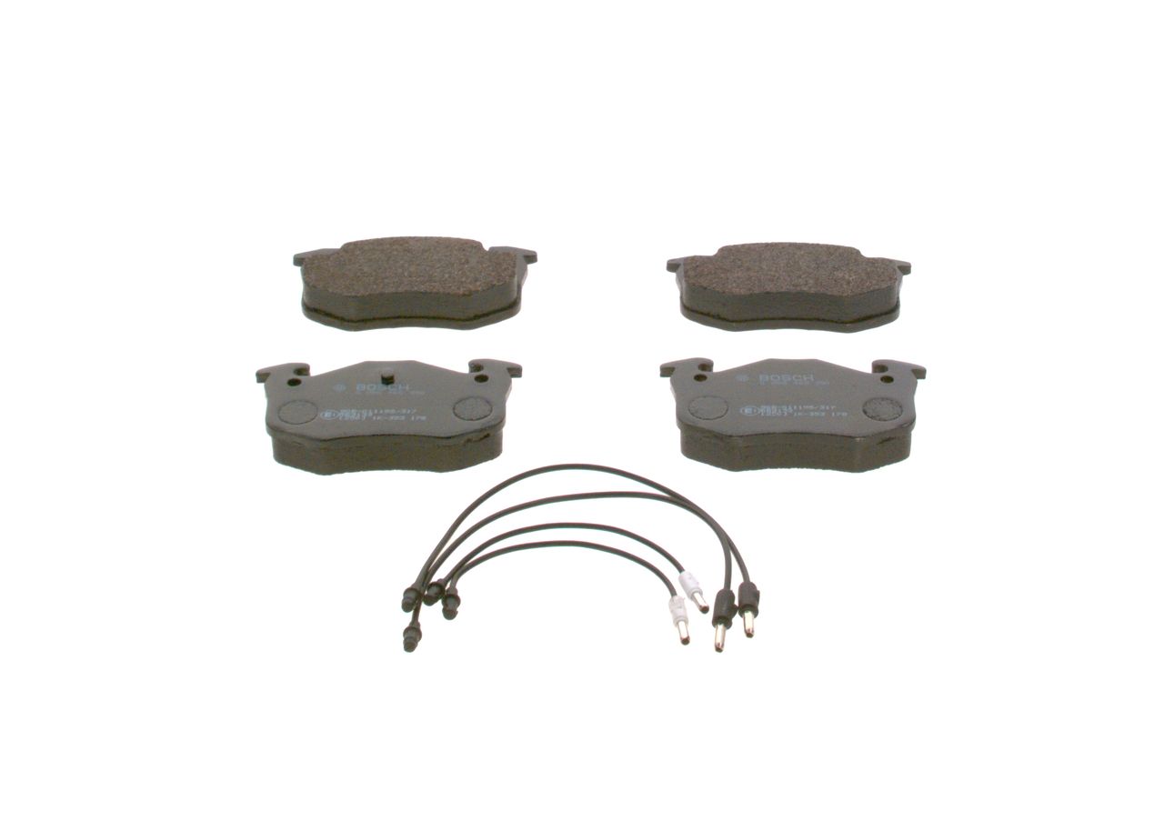BOSCH 0 986 466 350 - Bremsbelagsatz, Scheibenbremse
