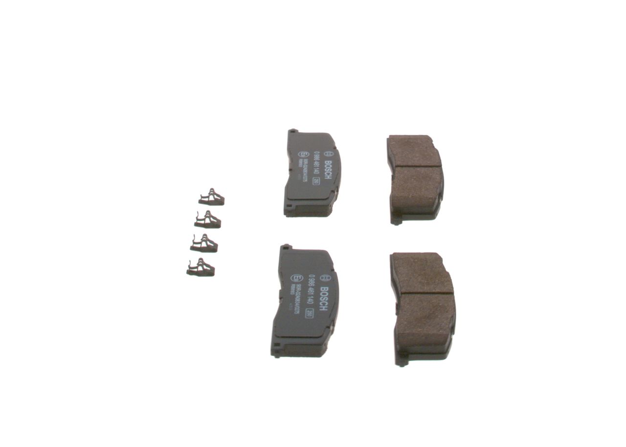 BOSCH 0 986 461 140 - Bremsbelagsatz, Scheibenbremse
