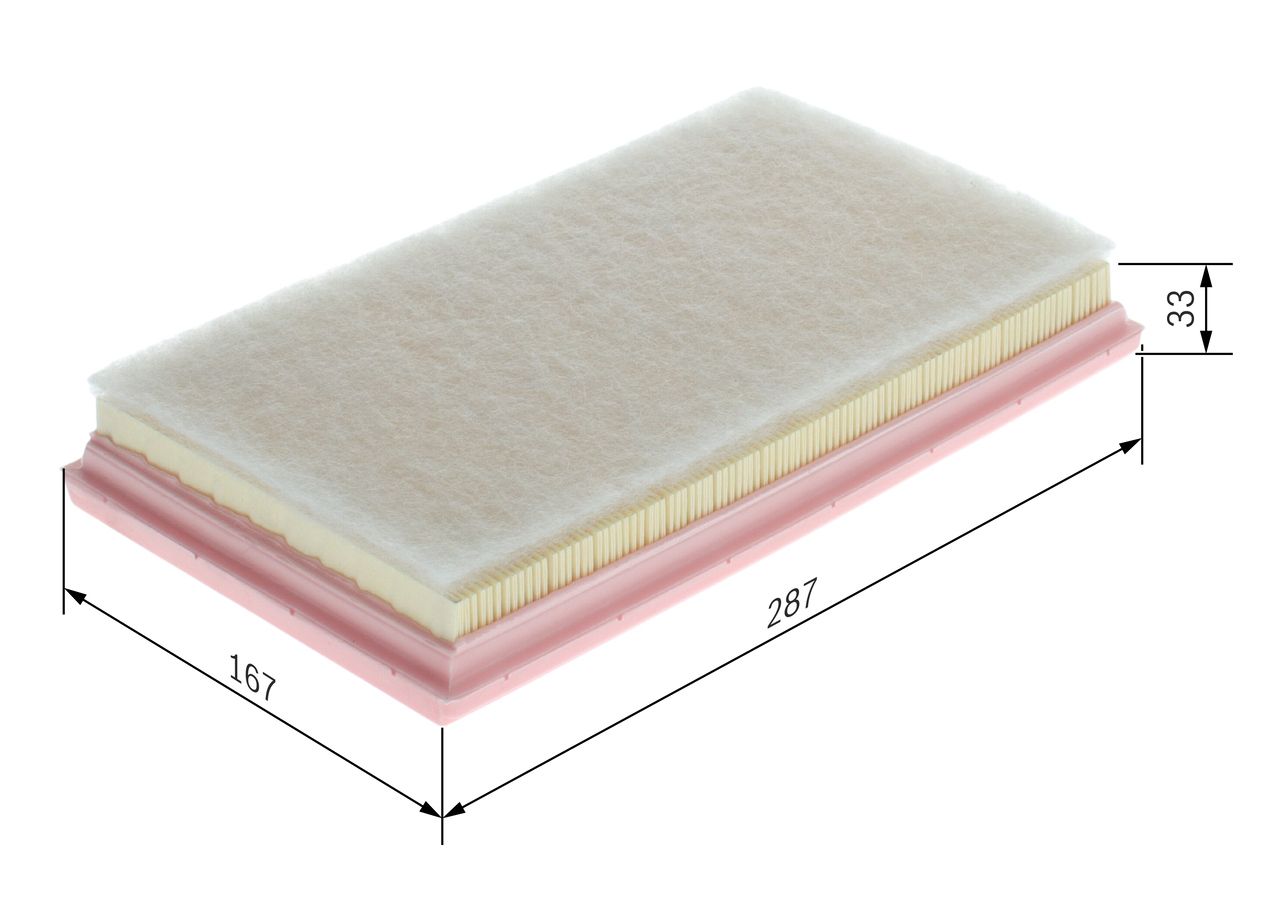 BOSCH 1 457 433 066 - Luftfilter