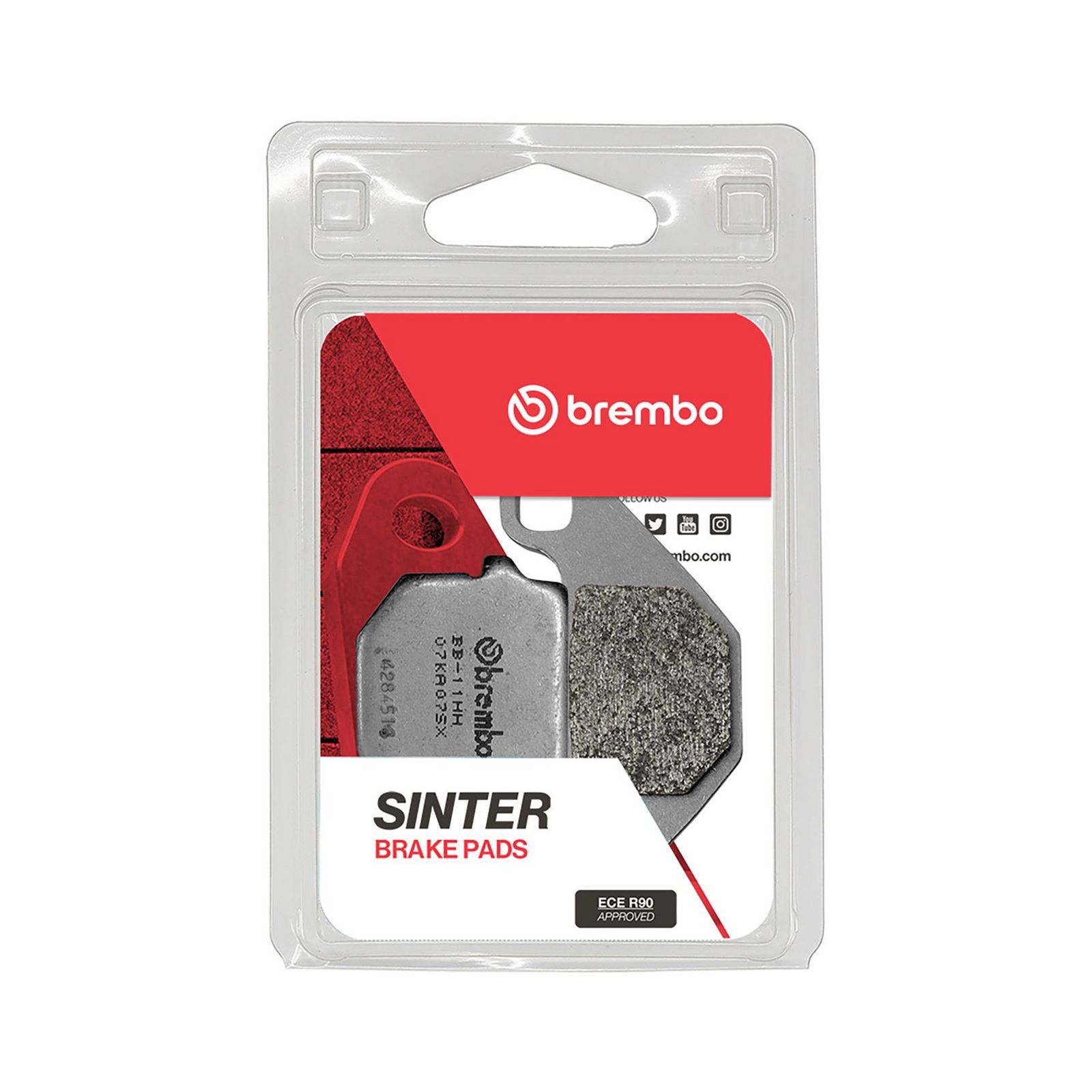 BREMBO 07KA07SX - Bremsbelagsatz, Scheibenbremse