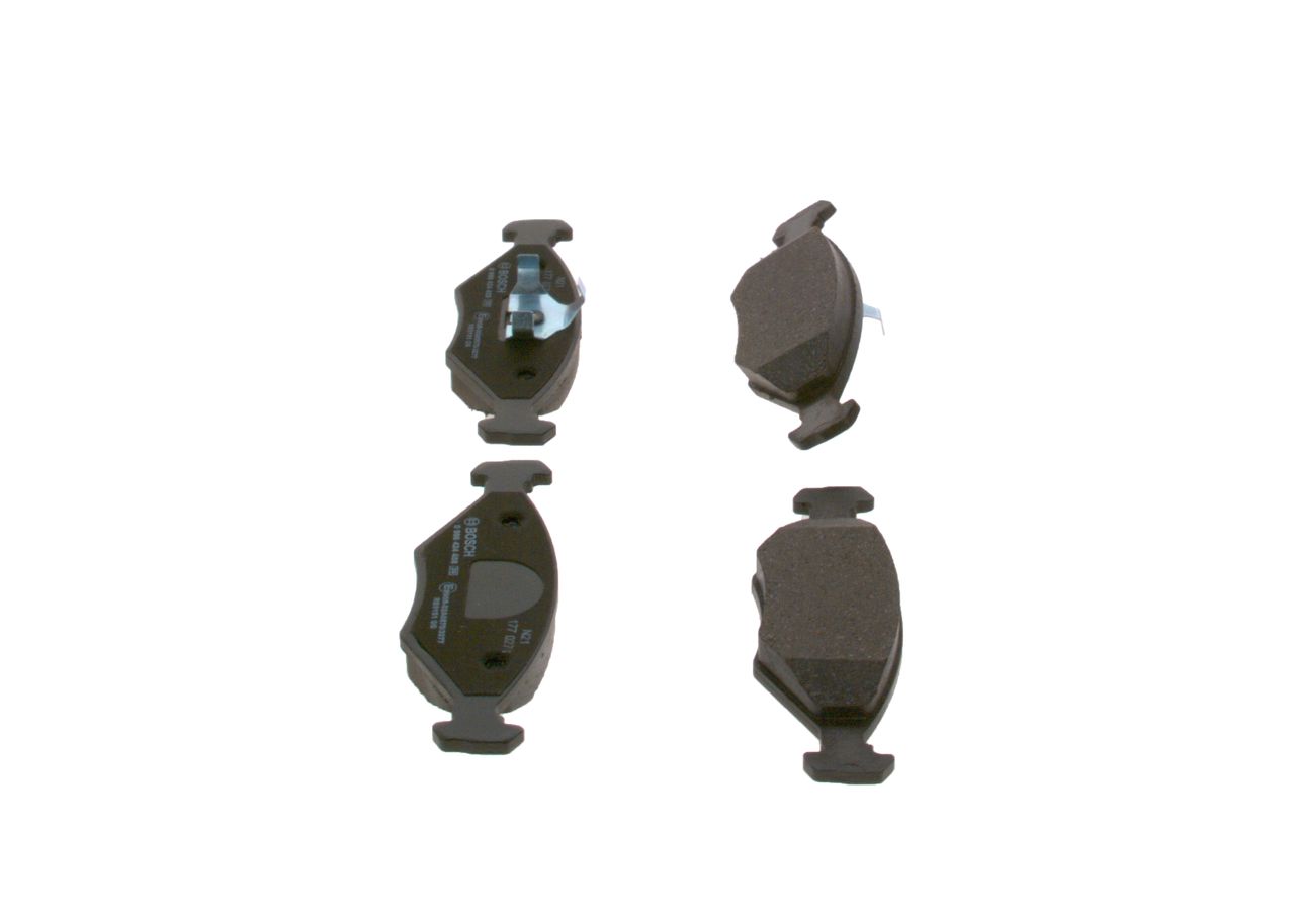 BOSCH 0 986 424 458 - Bremsbelagsatz, Scheibenbremse