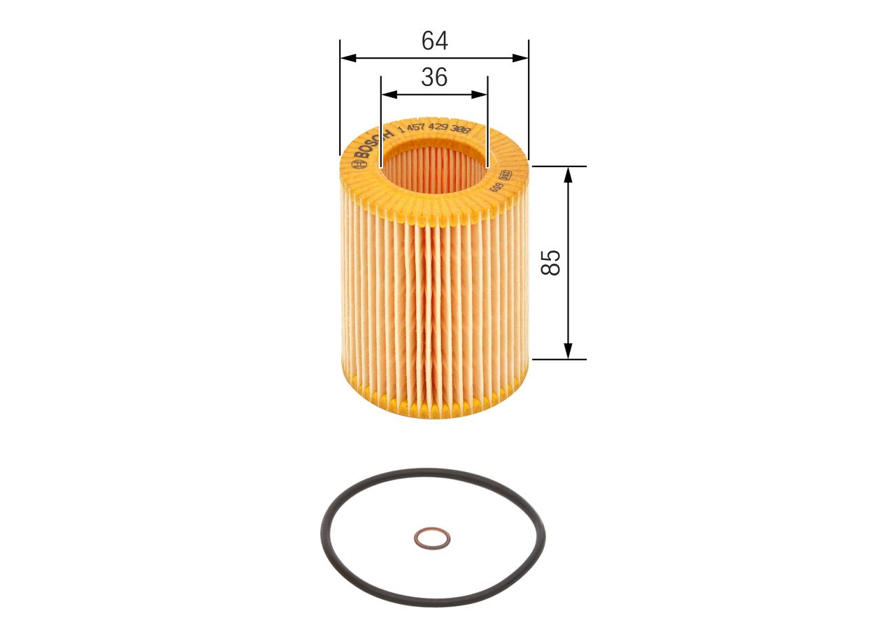 BOSCH 1 457 429 308 - Ölfilter