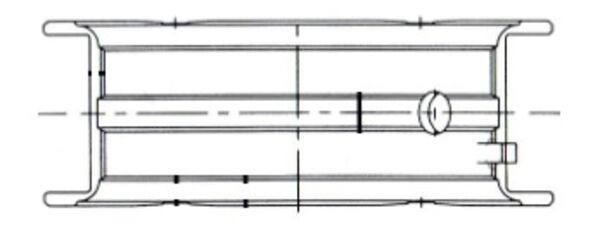 MAHLE 011 FL 21059 000 - Kurbelwellenlagerschale
