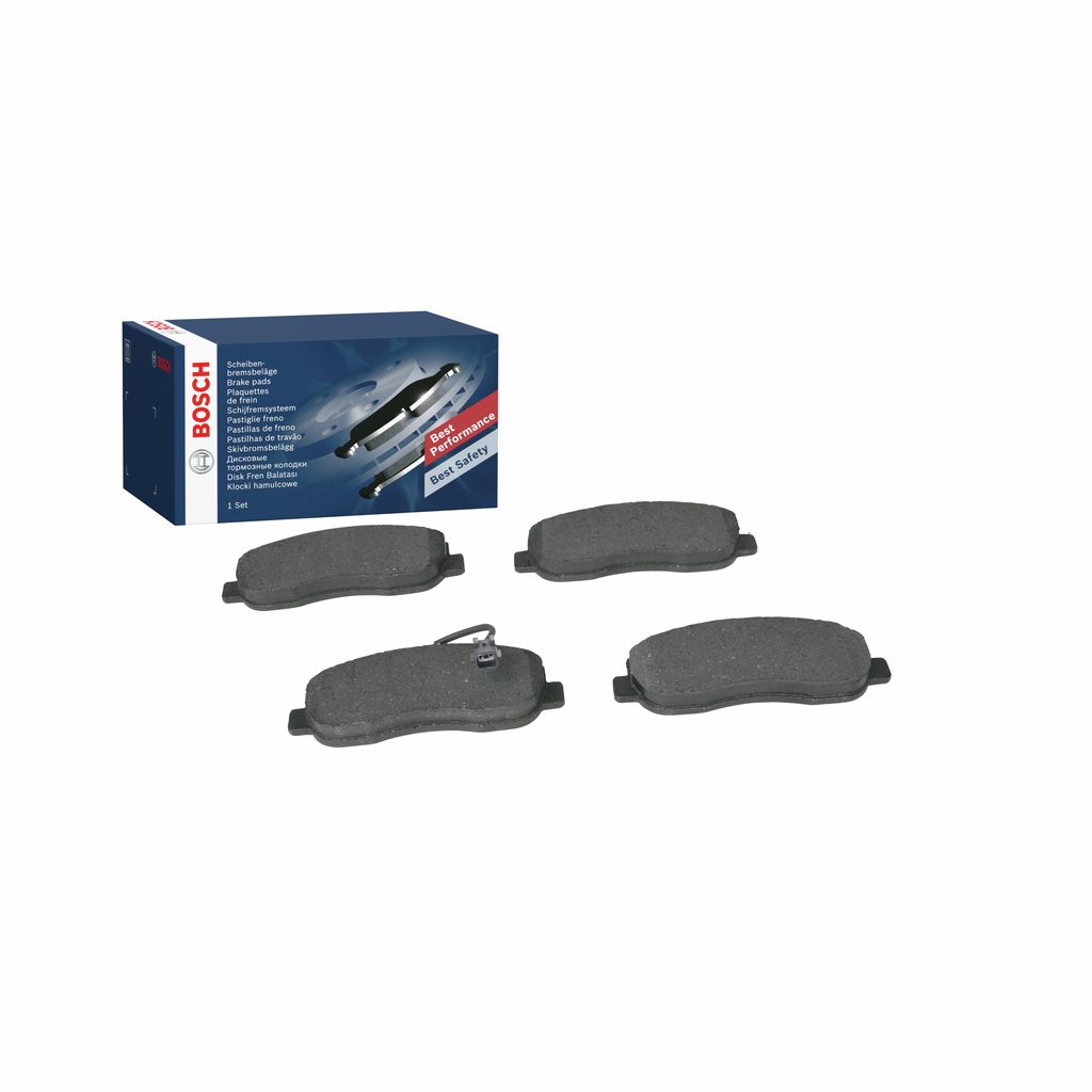 BOSCH 0 986 494 498 - Bremsbelagsatz, Scheibenbremse